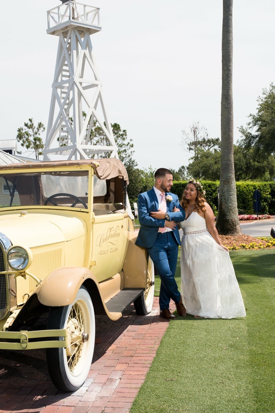 Couple at Celebration Golf Club Orlando