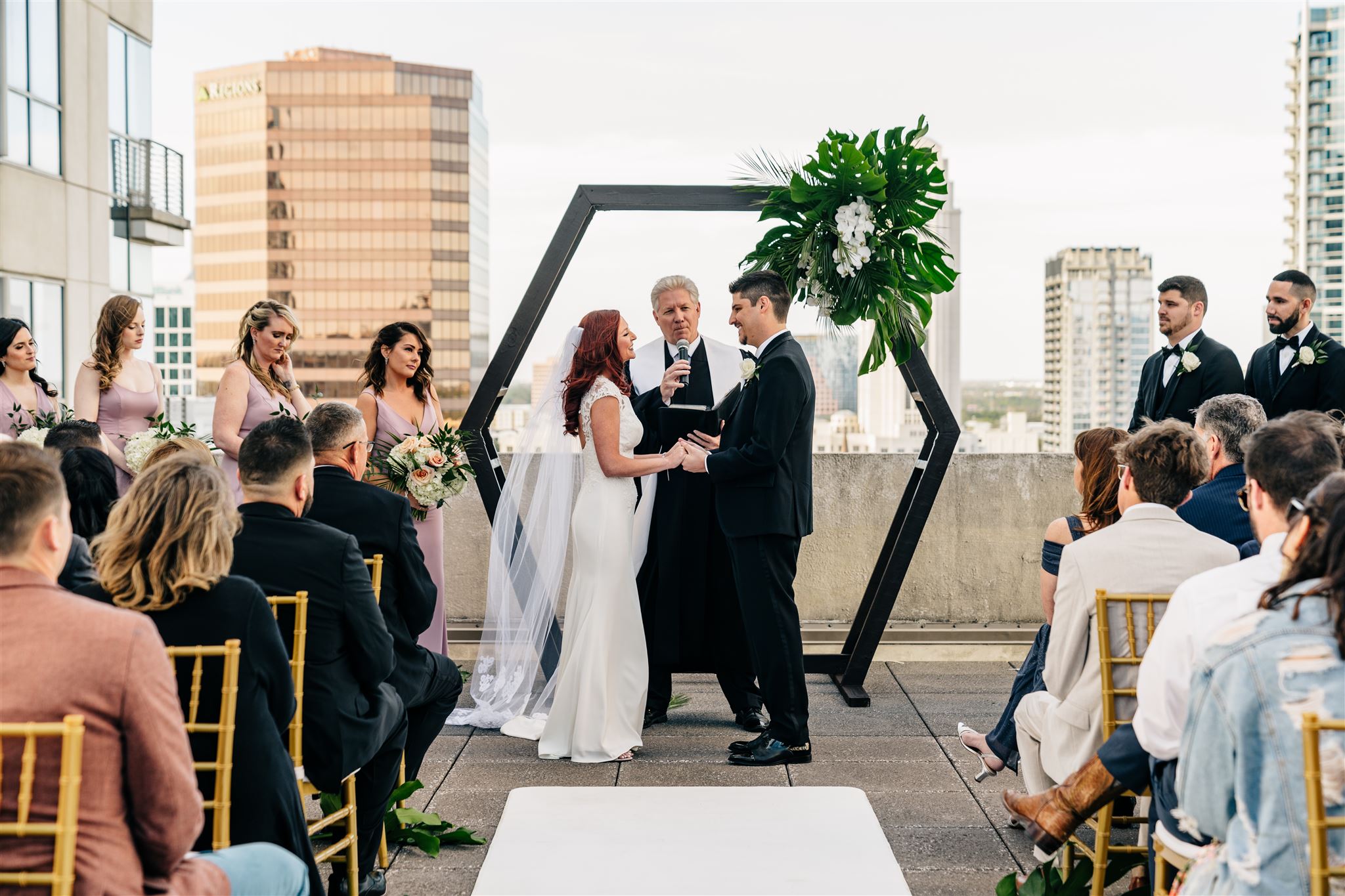 Ceremony downtown Orlando at The Balcony
