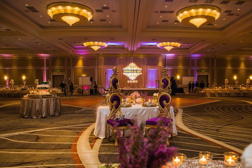 Ballroom Reception at Renaissance Seaworld Orlando