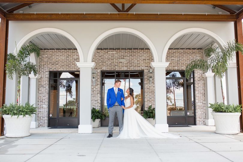 Venue 650 Orlando Bride and Groom Portrait