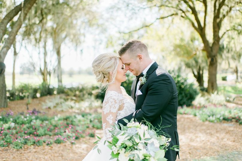 Bride and Groom at Golden Ocala