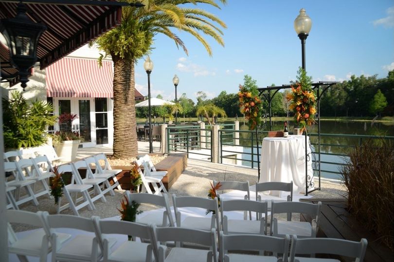 Ceremony spot at Bohemian Hotel